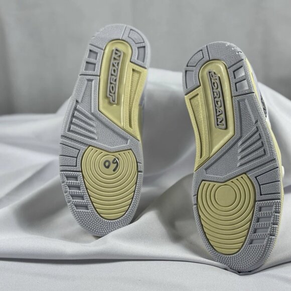 JORDAN Legacy 312 Low - Womens  Sail/Football Grey/Cement Grey/ Sz 7, 7.5, & 8) - Picture 7 of 14